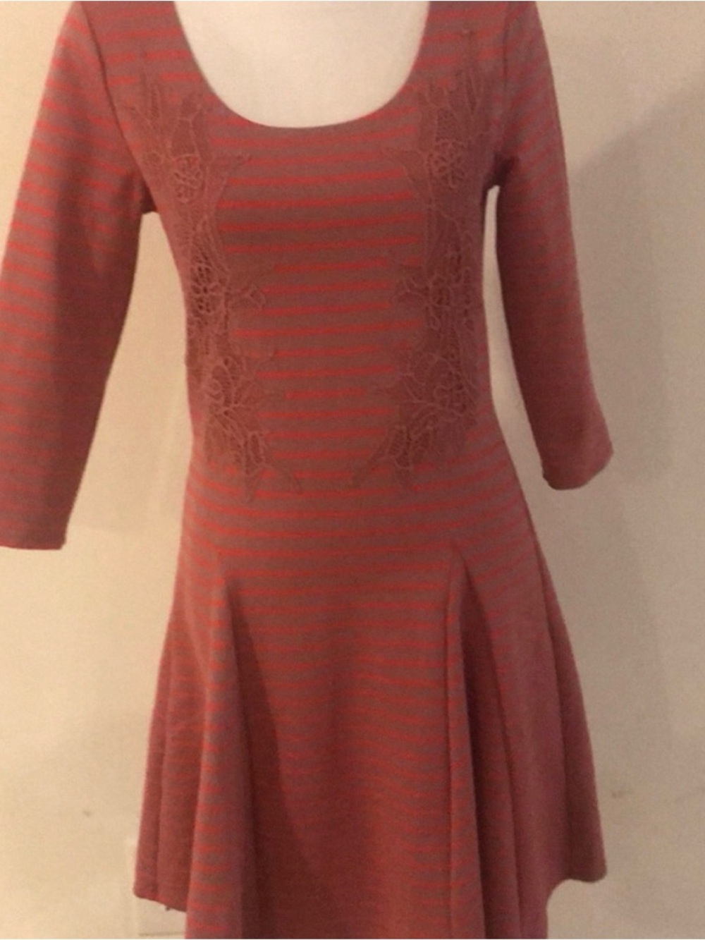 Free People striped dress Low back
